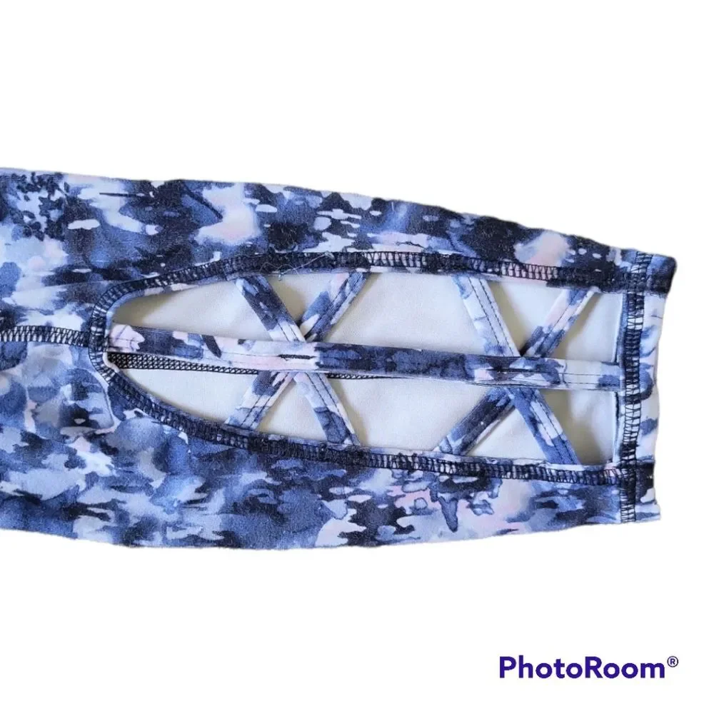 GAIAM TieDye Cropped Leggings - XS